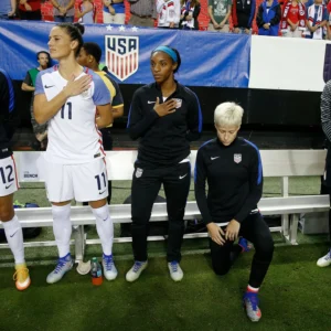 Megan Rapinoe's Protest Leads to Division on and Off the Pitch - The New York Times
