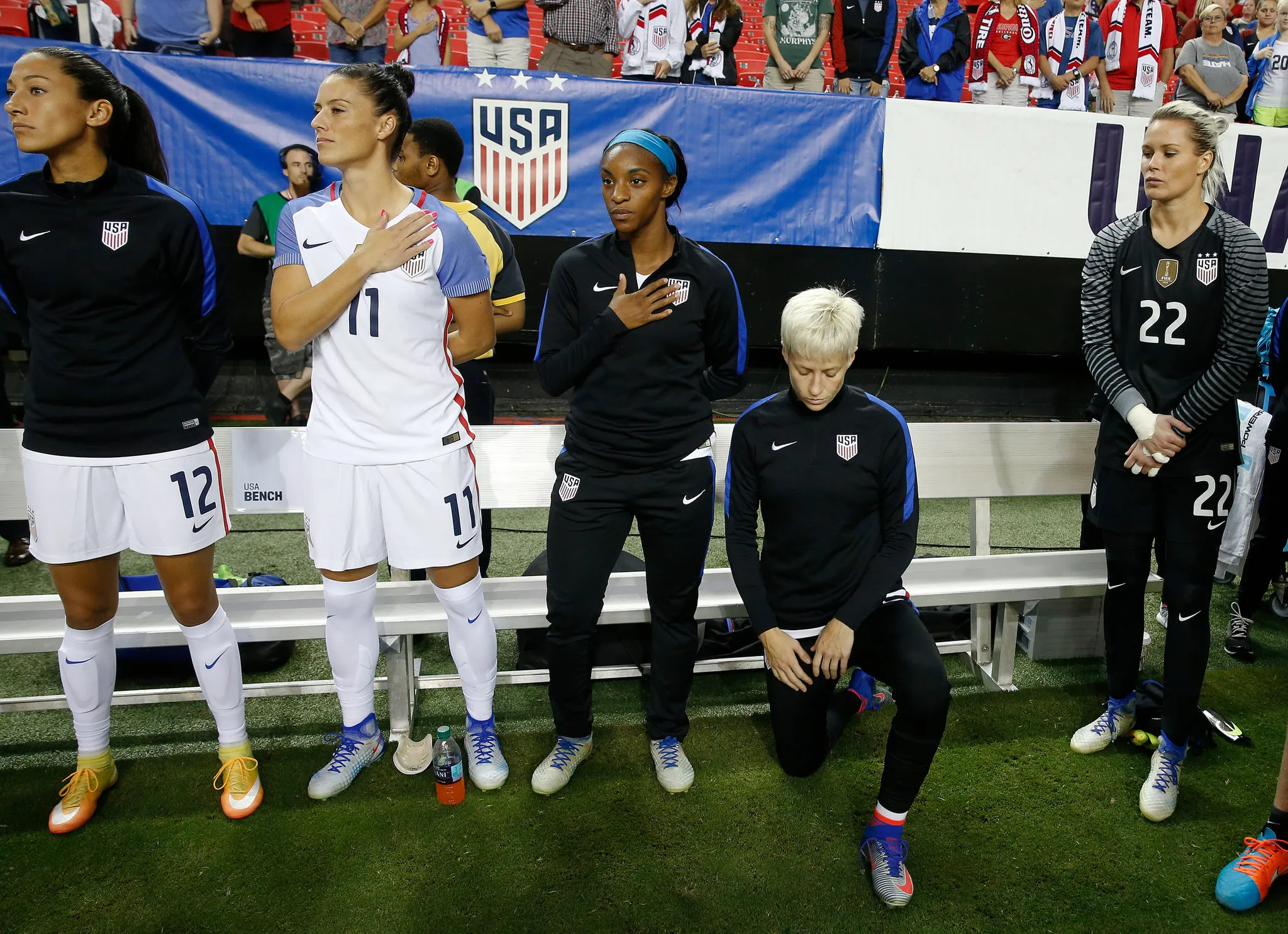 Megan Rapinoe's Protest Leads to Division on and Off the Pitch - The New  York Times