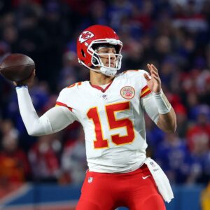 NFL star Patrick Mahomes fined more than $14,000 for 'violent gesture'  during Buffalo Bills game