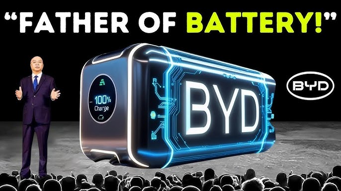 BYD-CEO kündigt neue Festkörperbatterien mit 10-Minuten-Ladezeit an