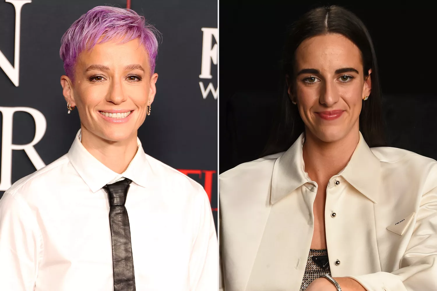 Megan Rapinoe, Caitlin Clark