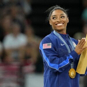 Deadspin | Simone Biles leaves door open to compete at LA in 2028