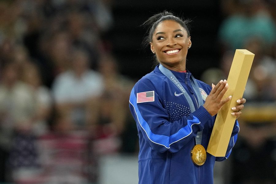 Deadspin | Simone Biles leaves door open to compete at LA  in 2028