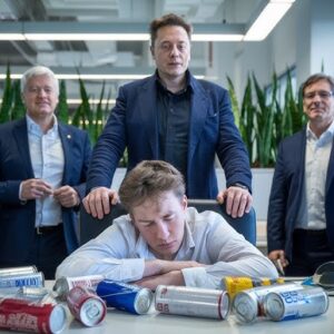 Un employé de Tesla est surpris en train de dormir au travail : la réponse d'Elon Musk choque tout le bureau !