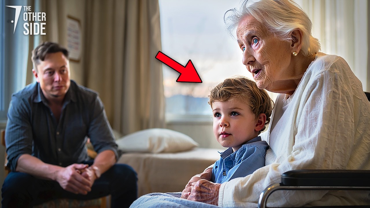 Elon Musk e seu filho X visitam uma casa de repouso — o que uma mulher de 99 anos lhes diz muda tudo