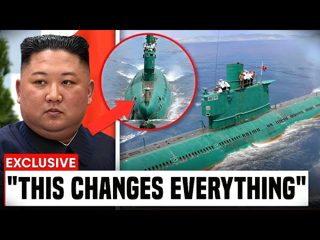 Nordkorea enthüllt ein NEUES grünes U-Boot der Sinpo-Klasse, das ALLES verändert!